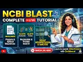 NCBI BLAST Complete Live Tutorial FASTA Input Result Interpretation