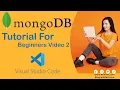 Learn MongoDB Tutorial for Beginners 2 insert documents