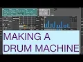 Max Making a Drum Machine Full lesson