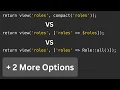 Controller Variables to View Compact Array or Other Way