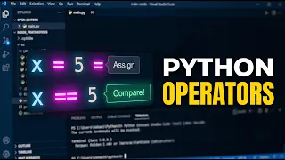 Operators In Python Explained in