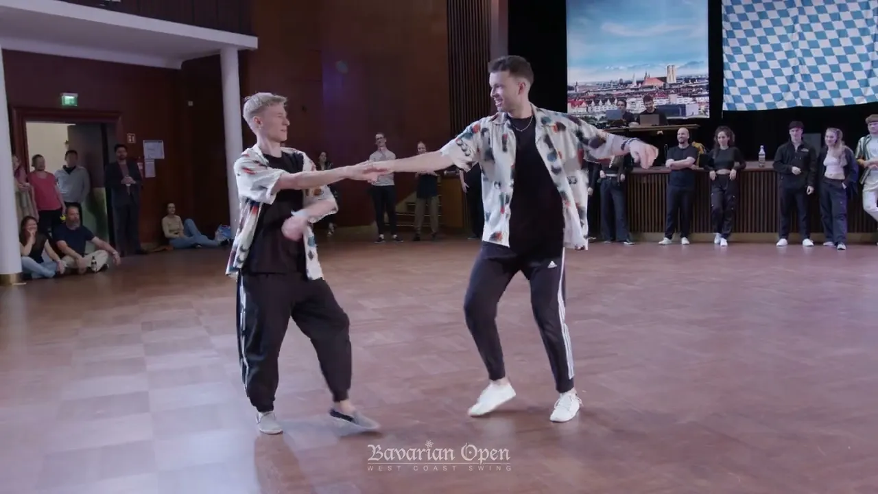 Florian  Hintermaier & Sebastian Gerwald - 2nd place Strictly Advanced Finals - Bavarian Open 2024