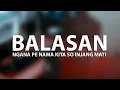 Download Lagu balasan ngana pe nama so injang mati ( vocal avic lagu manado)