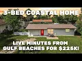 South Venice FL Home Tour 3-Bed Florida Home Minutes from Gulf Beaches for 225K