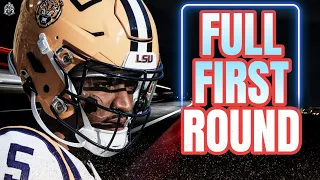 2024 NFL Draft Tennessee Titans a Wild Card Full 1st Round Mock