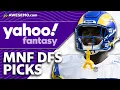 Yahoo Single Game Monday Night Football Daily Fantasy Picks for Wild Card Weekend