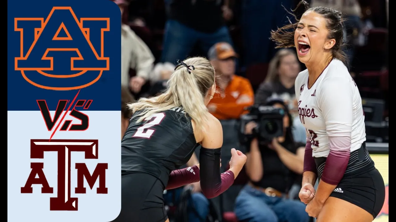 Auburn vs Texas A&M | FULL MATCH | October 18,2026 | NCAA Volleyball ToDay