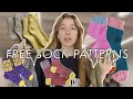 I found 30 free sock patterns on Ravelry and you should definitely knit them