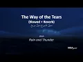 Download Lagu The Way of the Tears (slowed and reverb) with Rain | Lyrics | Relaxing video