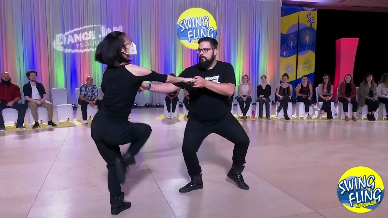 Swing Fling 2022 Advanced Jack & Jill Simon Girard & Emily Hung