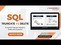 SQL TRUNCATE vs DELETE Complete Interview Question Guide with Examples Naresh IT