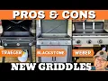 HEAD TO HEAD Flat Top Grills - Blackstone vs Weber vs Traeger Griddles