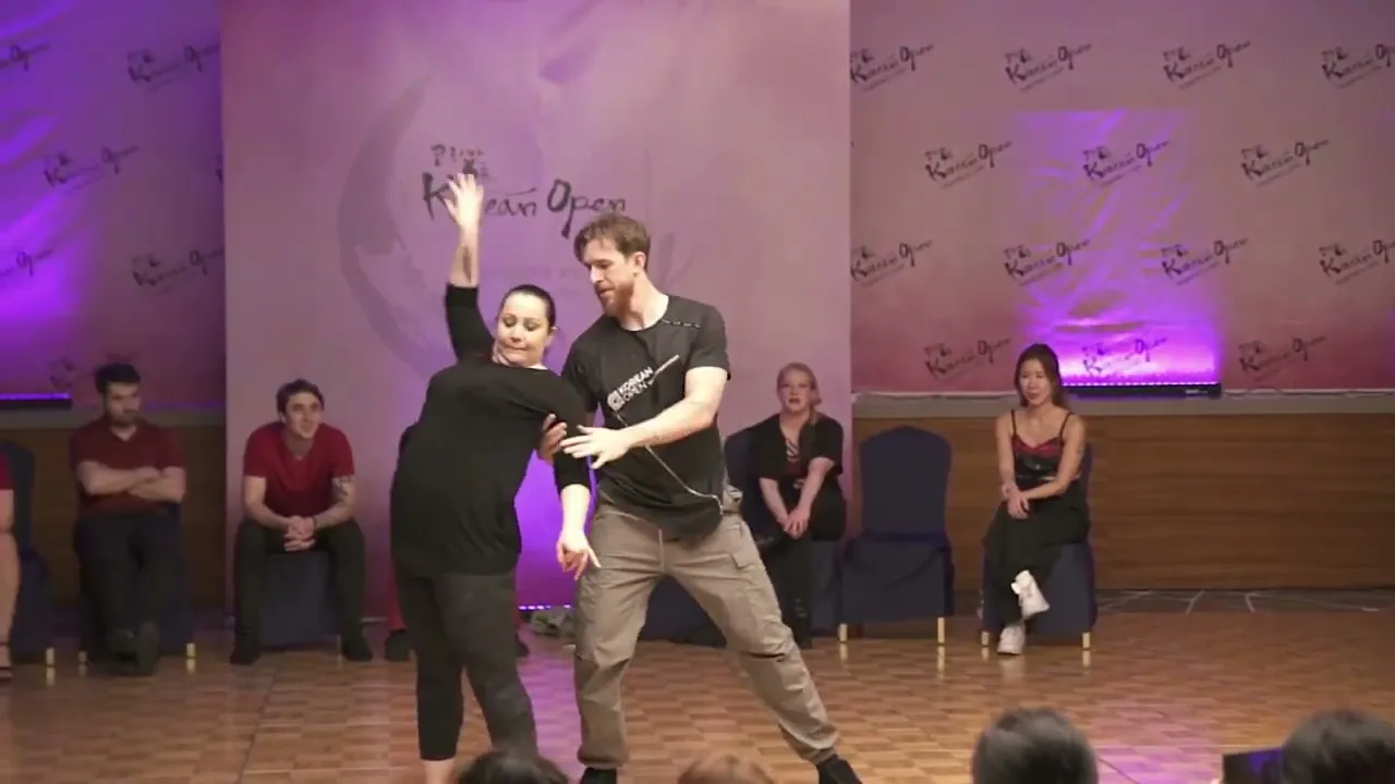 2023 Korean Open WCS Championships - Pro Show J&J - Sean Mckeever & Joelle Navarre, Song 2