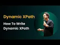 How to write Dynamic XPath Stable XPath for dynamic Web Elements SelectorsHub XPath