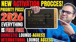 PRIORITY PASS FREE LOUNGE ACCESS HOW TO ACTIVATE PRIORITY PASS Airport Lounge Access free