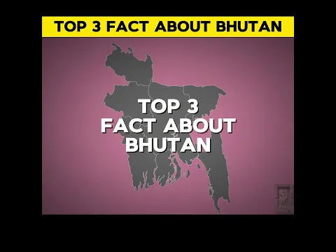 Top 3 Fact About BHUTAN 😱 #bhutan #pradeefacts