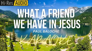 what a friend we have in jesus karaoke minus one instrumental
