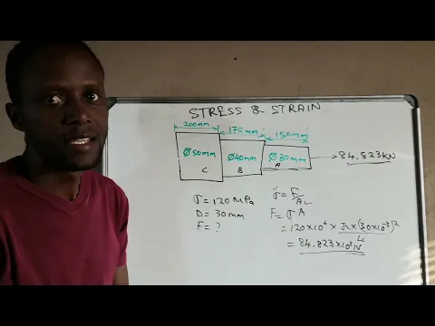 Download MP3 Engineering science N4 (Stress & strain example)