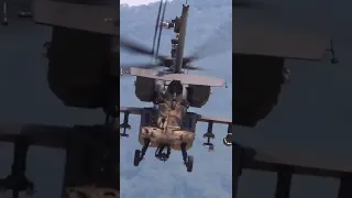 طائرة الاباتشي الامريكية عن قرب دندنها