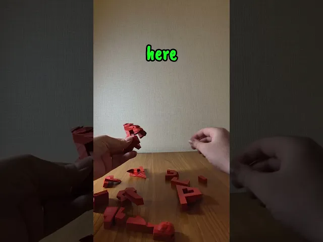Low Poly Horse Puzzle – 14-Piece Assembly Sculpture video thumbnail