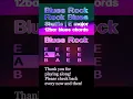 Blues Rock, Rock Blues Shuffle in E major. Backing track for Guitar, 110bpm. Have fun!