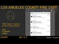 LA County Fire - Live LACoFD Scanner