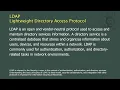 LDAP - Lightweight Directory Access Protocol
