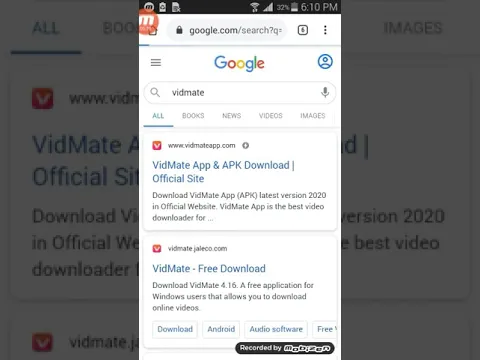 Download MP3 How TO DOWNLOAD VIDMAT IN ANDROID MOBILE FOR FREE 😰😰