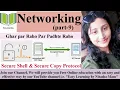 Networking part-9 Secure Shell Protocol Secure Copy Protocol - By Nitasha Mam