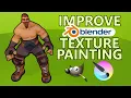 How to Improve Texture Painting Quickly in Blender