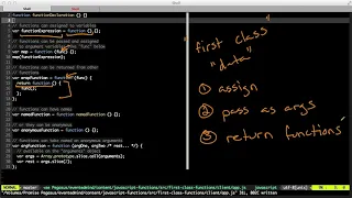 Javascript Functions 1 Functions are First Class