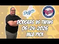 Los Angeles Dodgers vs Minnesota Twins 26 MLB Pick Prediction MLB Betting Tips