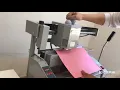 A3 desktop perfect binder operating SPB-DA3 manual glue binding machine