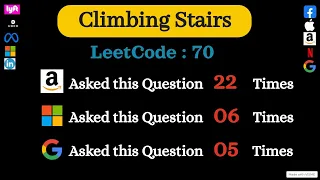 Climbing Stairs LeetCode 70 Easy