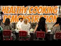 Healthy Meals at Home Live Cooking Class with Chef Jacob