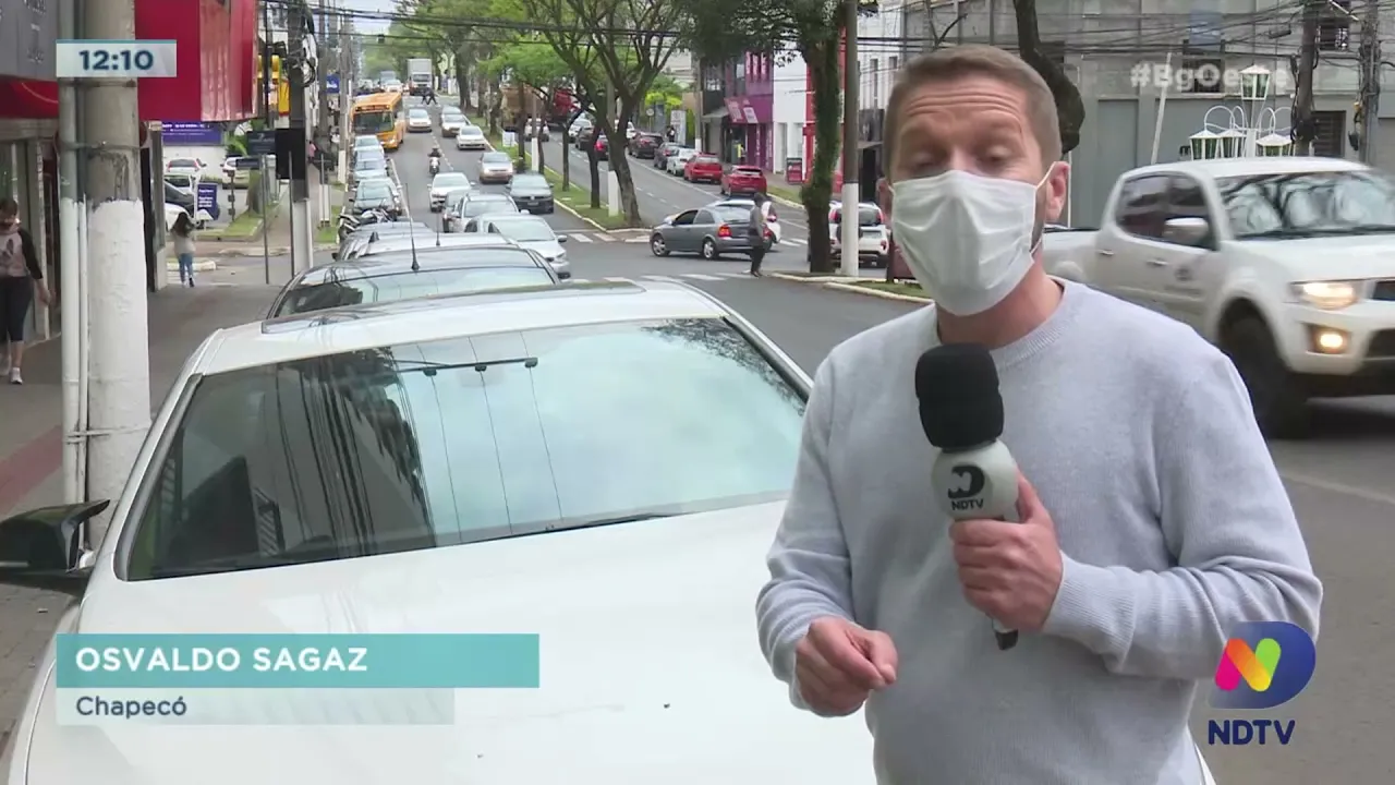 Trânsito em Chapecó: motoristas ignoram o uso do cinto de segurança