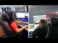 NC Insurance Commissioner Mike Causey Tours Johnston County 911 Operations