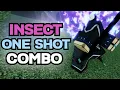 NEW INSECT BREATHING ONE SHOT COMBO TUTORIAL Rogue Demon