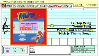 mario paint composer versions of nick jr theme songs full album 
