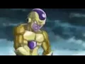 GIF of SSGSS Goku vs Golden Frieza