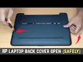 How to Open HP Laptop Back Cover Step-by-Step Laptop Disassembly Guide