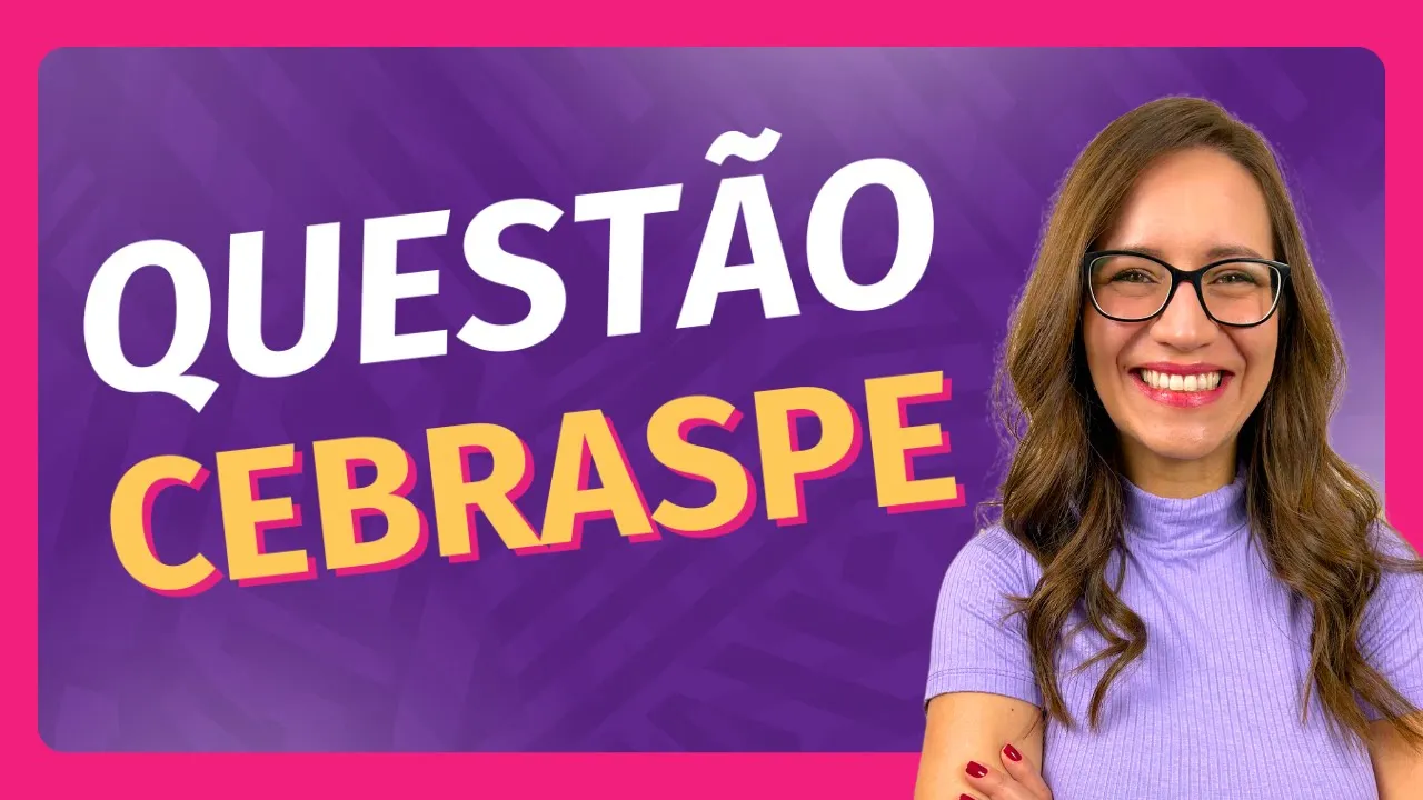 😱 Questão AVANÇADA de CONCURSO! ❌✅ Você ACERTA? ❌✅ (Banca Cebraspe) | Português com Letícia