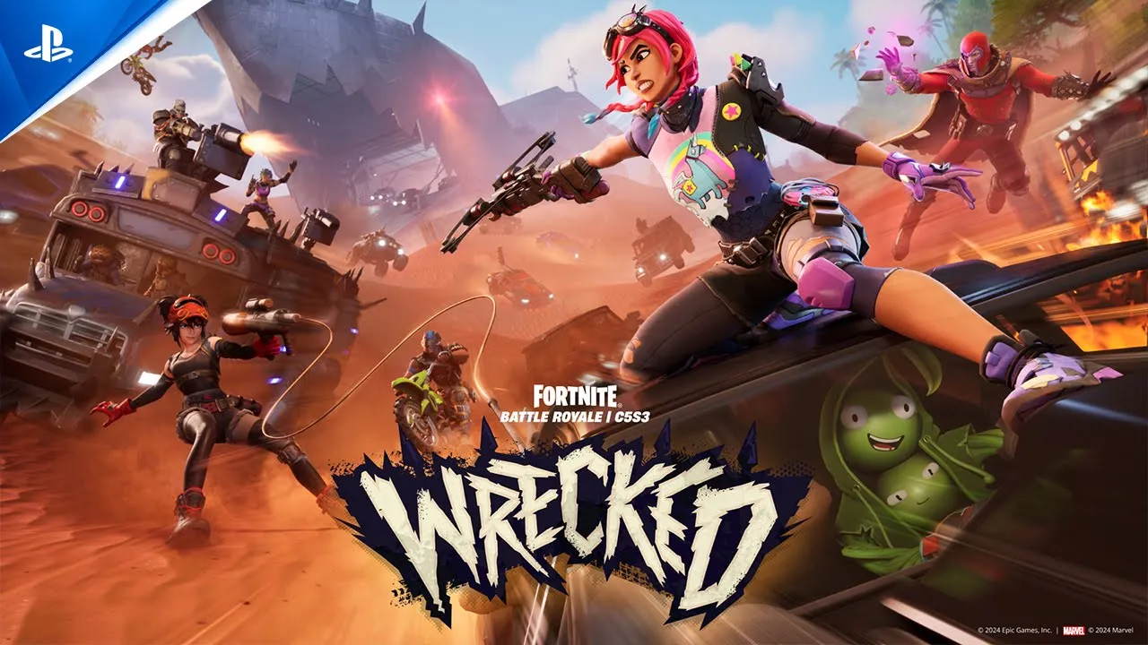 Fortnite - Battle Royale Chapter 5 Season 3: Wrecked Launch Trailer | PS5 &  PS4 Games