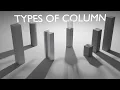 Type of Columns - 3D Animation