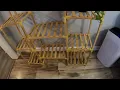 Plant Stand Indoor Outdoor 13 Tier Bamboo Plant Stands 56in Tall Plant Shelf for Multiple Plants