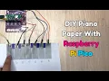 DIY Piano Paper With Raspberry Pi Pico