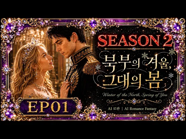 AI 로판 드라마 북부의 겨울, 그대의 봄 시 Romance Fantasy 북부 대공이 돌아왔다