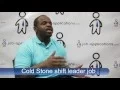 Cold Stone Creamery shift leader