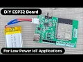 Build Your Own ESP32 Board for Compact Low-Power IoT Devices