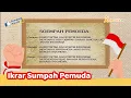 Ikrar Sumpah Pemuda | Pendidikan Pancasila SMP